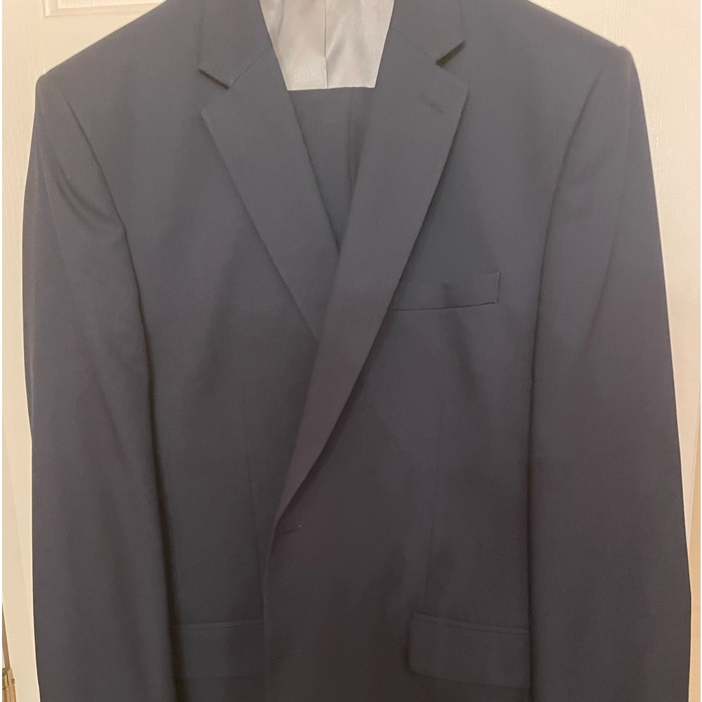 Navy Haggard suit